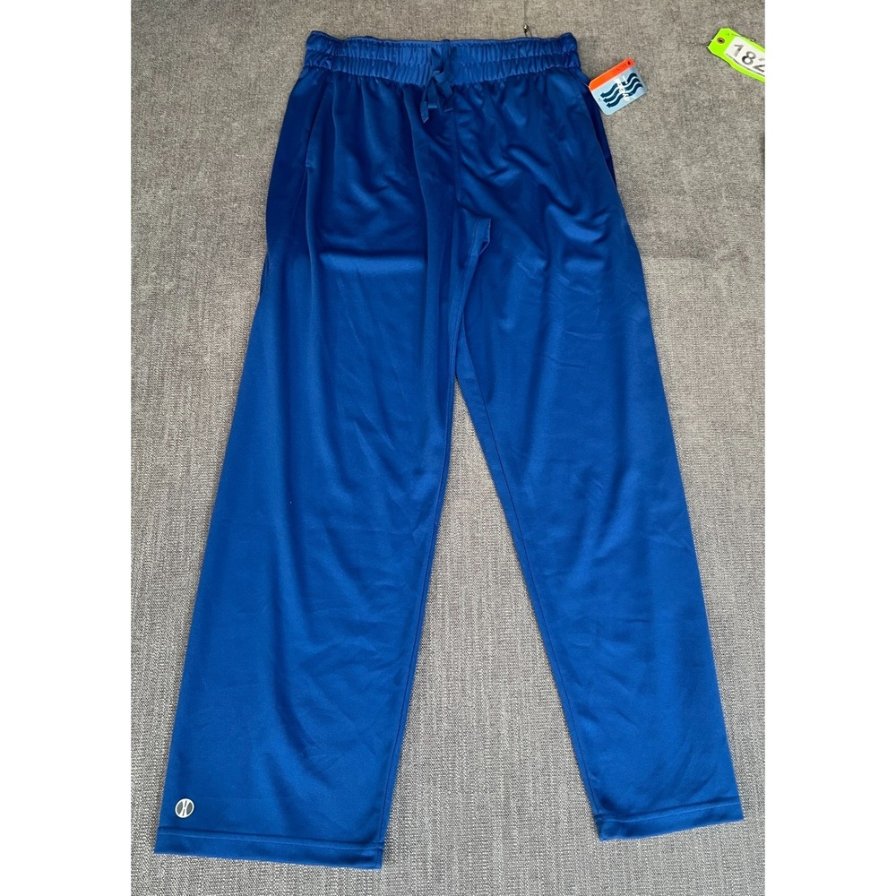 Holloway Dry-Excel Elite Track Pants Mens XLT Royal Blue Activewear Straight Leg